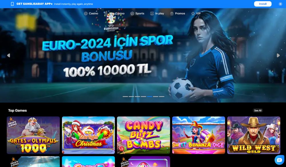 SanslıSaray Casino Çevrimiçi Oyna